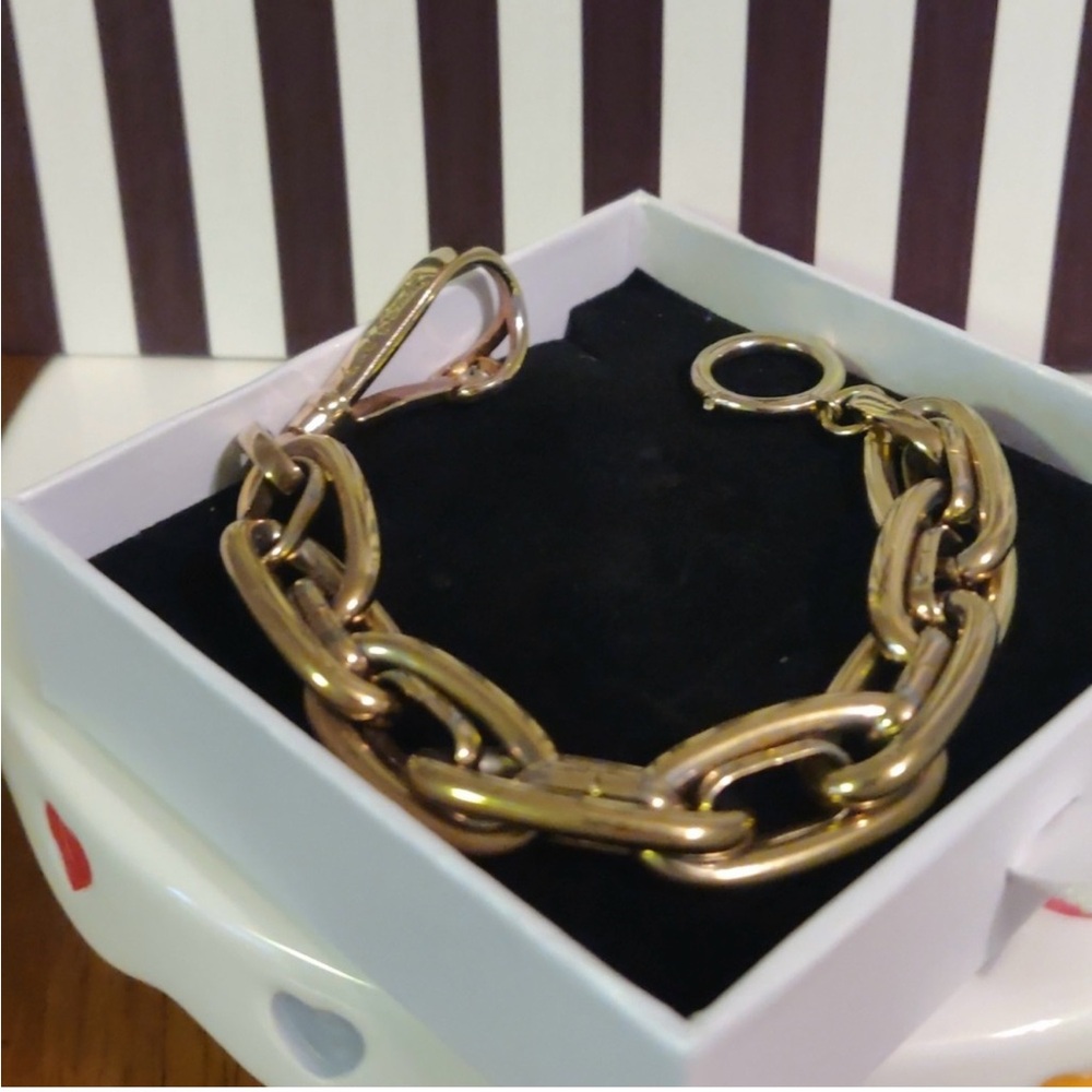 Henri Bendel Gold-Tone Chain Bracelet - Picture 3 of 4